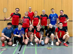 Tja, schon cool, mit dem BC Reinach zu trainieren....